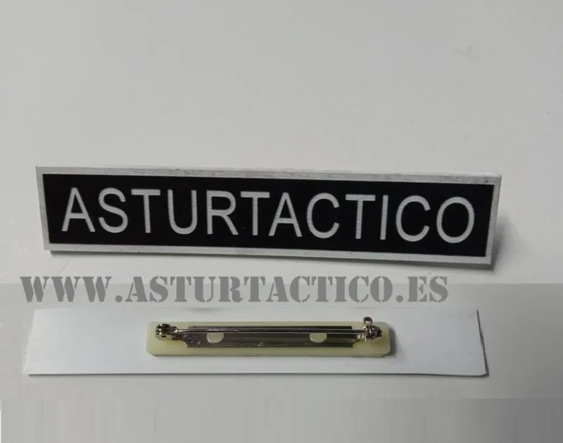 CHAPA Identificativa, Ejército (Nombre Personalizable)