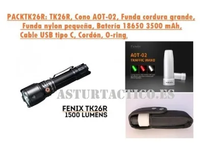 Policial Trafico (3 Colores de Luz) + Cono + Funda