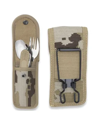 Cubiertos Camping con Funda