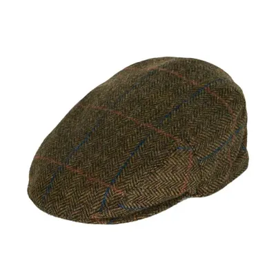 Wool Crieff Flat Cap - Barbour