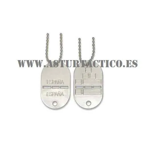 Chapa Placa Identificativa Ejército Español