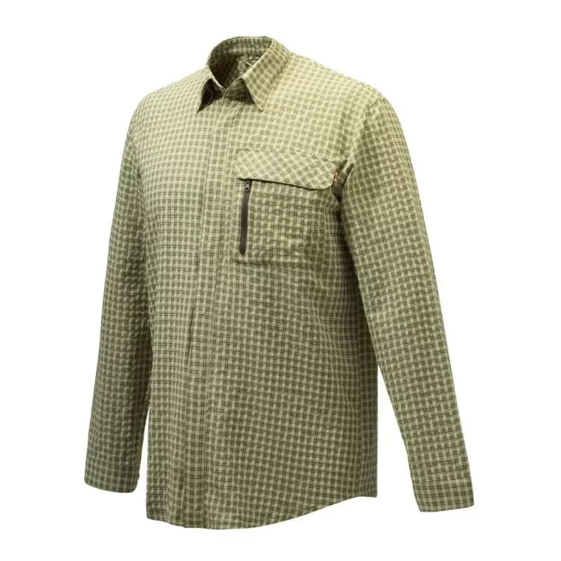 Beretta Camisa Ligera Check · Verde / OD