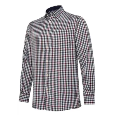 Camisa Ellis & Bordeaux Check Manga Larga - Beretta