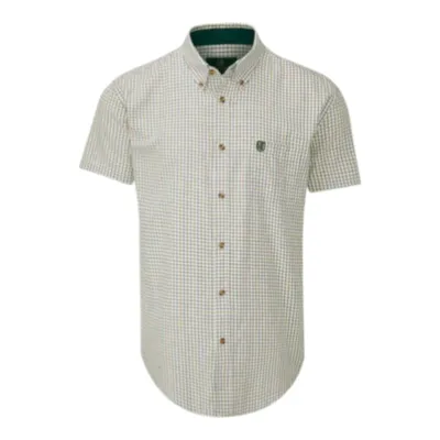 Camisa Manga Corta Bern Check - Oxford Blue