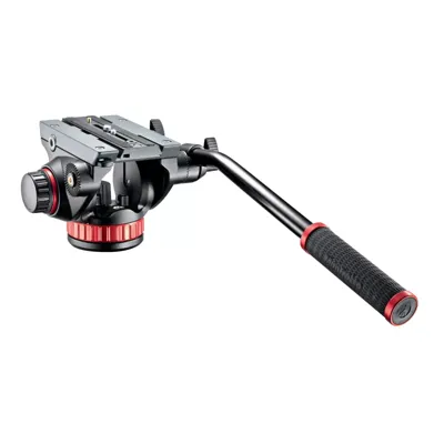 Rótula Video MVH502AH con Zapata Rápida 504PLONG - Manfrotto
