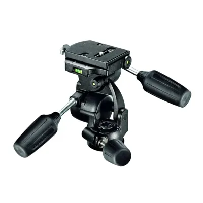Rótula 3 Way Estándar 808RC4 con Zapata Rápida 410PL Tipo RC4 - Manfrotto
