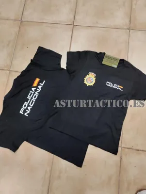 Camiseta de Policía Nacional para Niñ@ Talla 6/8