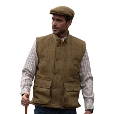 Brampton Tweed Sage - Oxford Blue