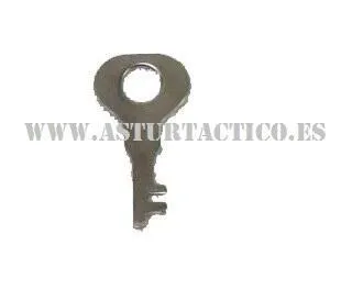 Llave para Grilletes 2 Dientes Plana