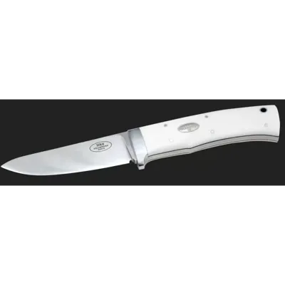 HK6CXL - Acero Damasco CowryX - Empuñadura Elforyn - Vaina de Cuero - Fallkniven