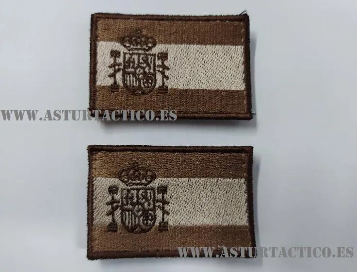 Parche de España,, con Velcro · Arido