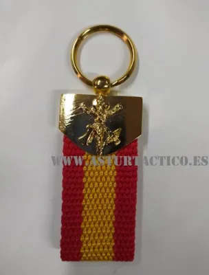 Llavero Legión, con Bandera de España
