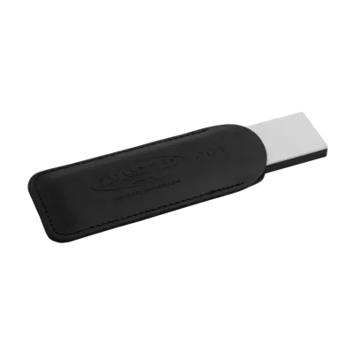 CC4 Cerámica/Cerámica Extrafina 32x100mm - Funda de Cuero - Fallkniven