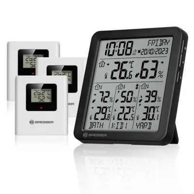 Termohigrómetro Quadro Individio S - Bresser