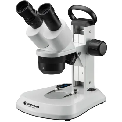 Analyth STR 10x - 60x Lupa Binocular con Luz Incidente y Transmitida - Bresser