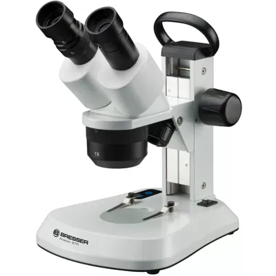 Microscopio Estéreo de Luz Transmitida e Incidente Analyth STR 10x - 40x - Bresser