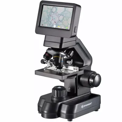 Microscopio Biolux Touch 5 MP HDMI para Colegios y Aficionados - Bresser