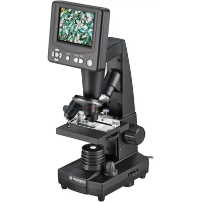 Microscopio de Enseñanza LCD 8.9cm (3.5") - Bresser