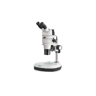 Microscopio Estereoscópico con Zoom Trinocular Paralela: 0,8-5,0x: HWF10X22 - Kern Optics