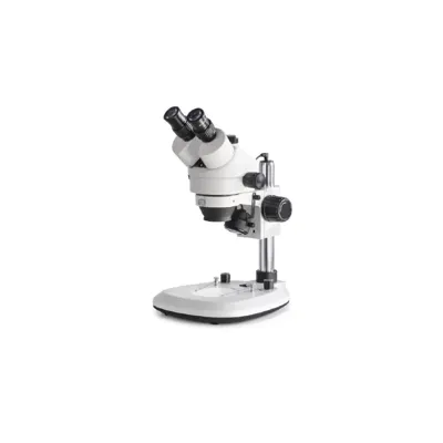 Stereo Zoom Microscope Binocular (with Handle) Greenough: 0,7-4,5x: HWF10X20: 3W LED - Kern Optics