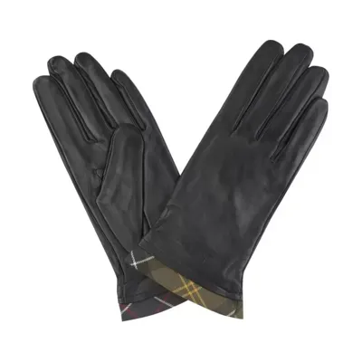 Tartan Trimmed Leather - Barbour
