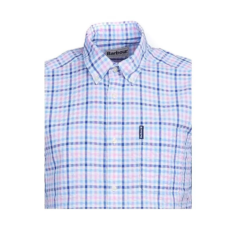 Barbour Seersucker 6 · Azul