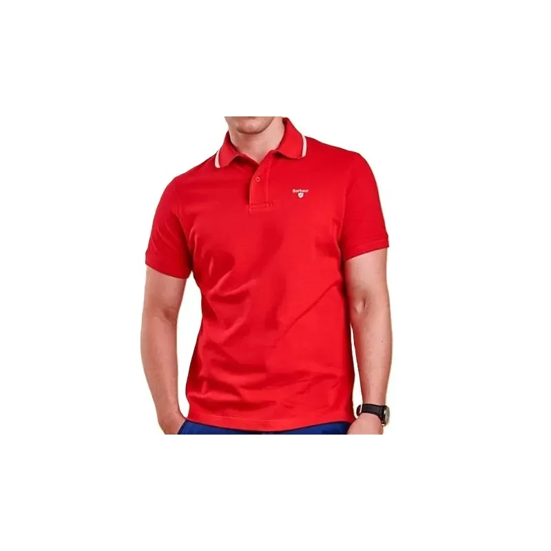 Barbour Tipped Sport · Rojo