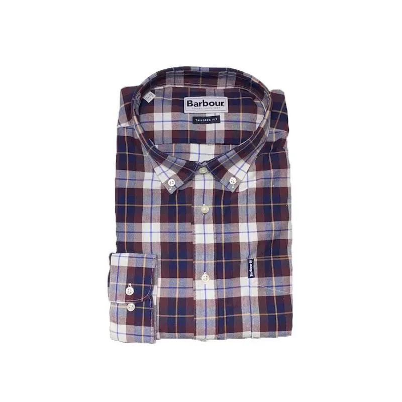 Barbour Tom BS220078 Maroon · Azul
