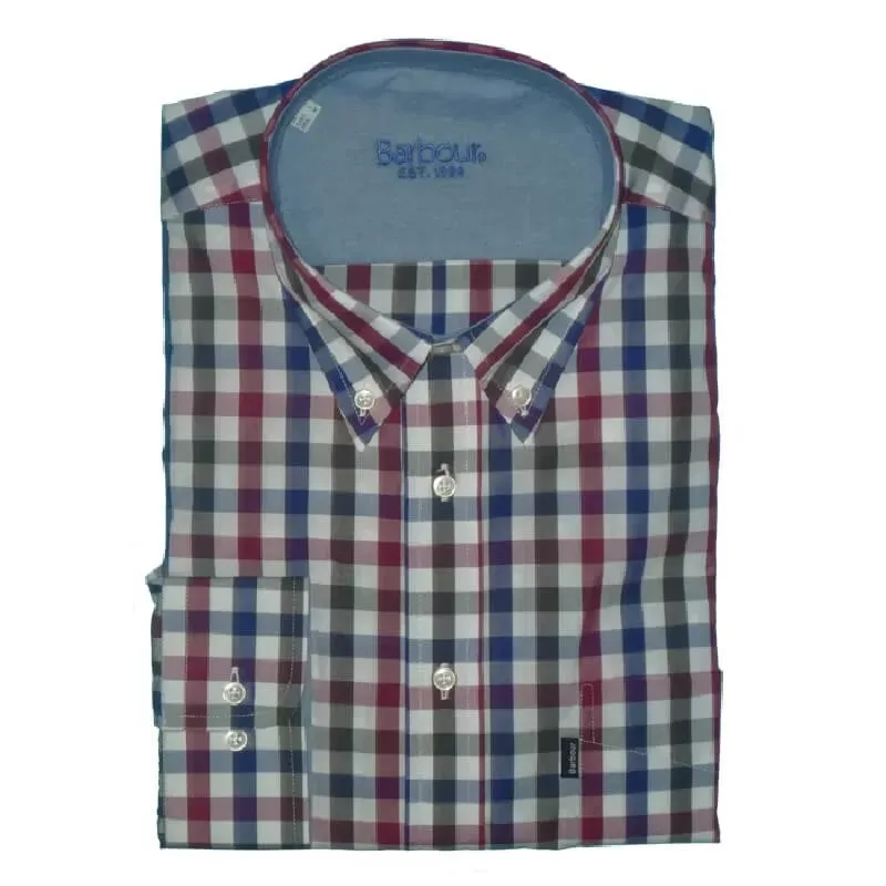 Barbour Sporting BS2120321 Cuadro · Rojo
