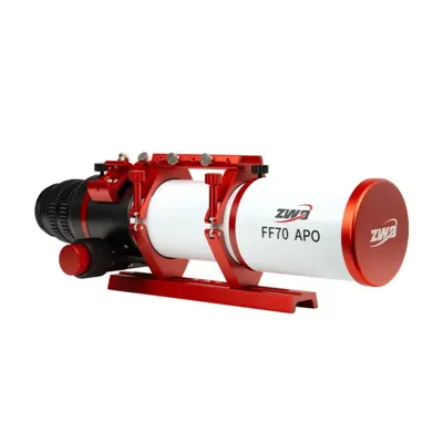 Tubo Óptico Apocromático FF70 APO Quadruplet 70/490 F/7 - ZWO