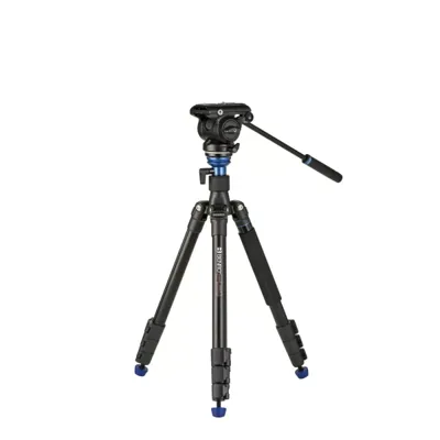 Trípode de Aluminio Aero A2883F + Rótula S4PRO + Funda + Pinchos - Benro