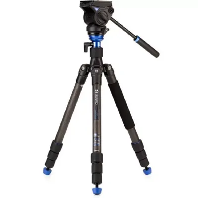 Trípode de Carbono Hybrid HFTA28C + Rótula S4H - Benro