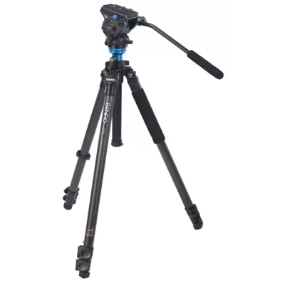 Tripode de Carbono C2573FS4 + Rótula S4 + Funda + Correa + Pinchos - Benro
