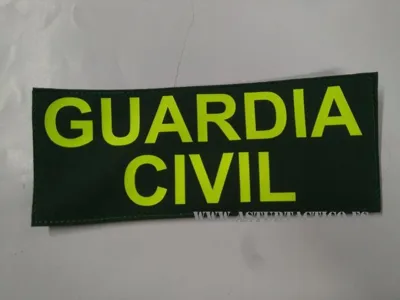 PECHO Guardia Civil (Fondo y Letra Fluorescente)