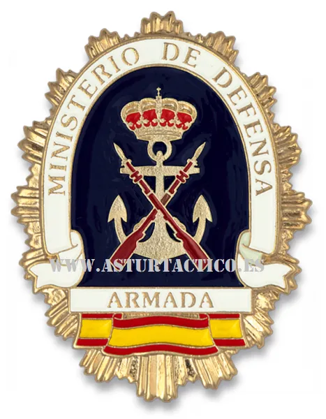 Placa para Cartera, Ministerio de Defensa, Armada