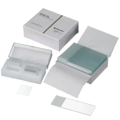 Set de Portaobjetos para Microscopio - Bresser