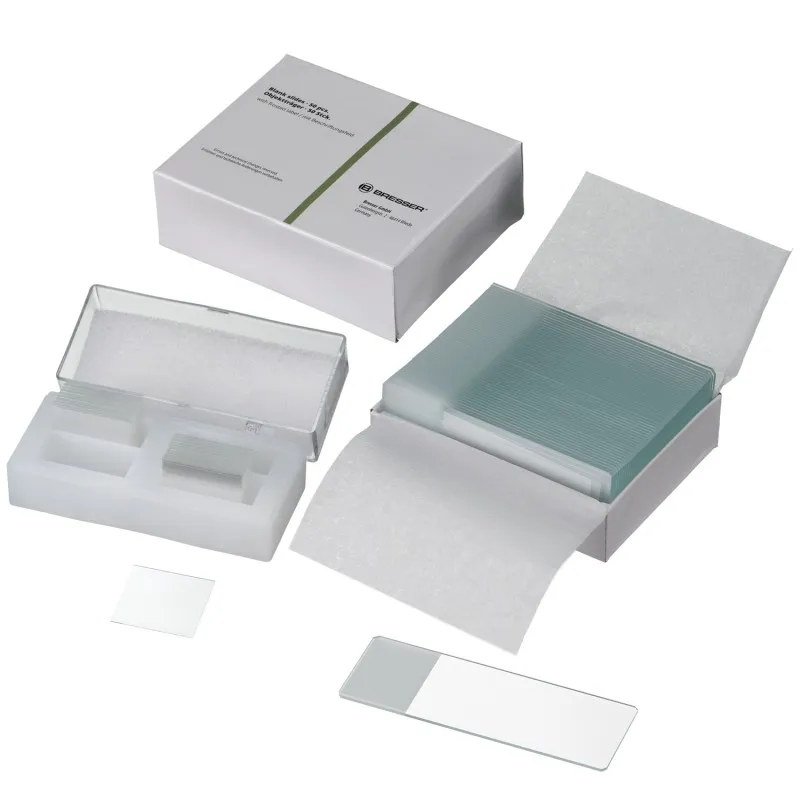 Bresser Set de Portaobjetos para Microscopio