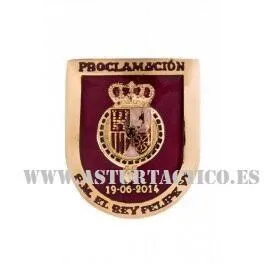 Distintivo de Proclamacion Felipe VI - SHOKE