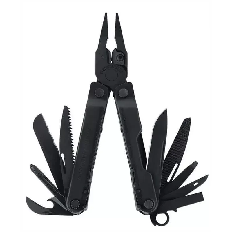 Leatherman REBAR · Negro