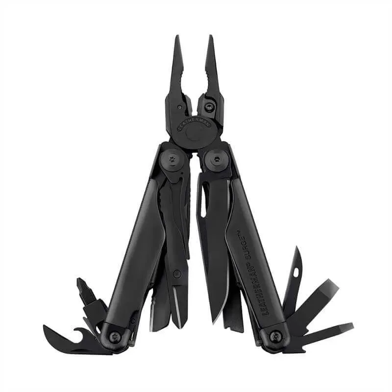 Leatherman SURGE · Negro