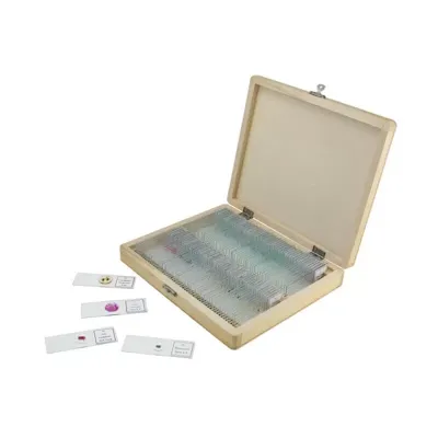Caja de Madera con 100PREPARACIONES Variadas - Celestron