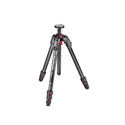 Trípode 190GO! M 4 Secciones - Fibra de Carbono - Manfrotto