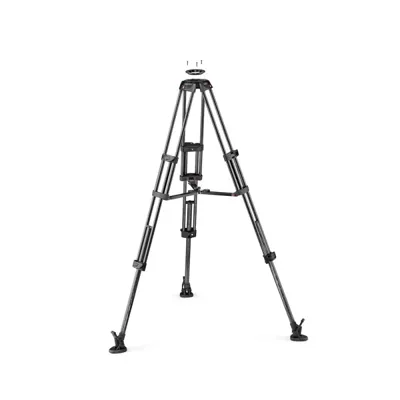Tríp. Video Patas Dobles. para Semiesfera 100/75 Carbono. Est. Media Altura - Manfrotto