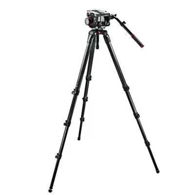 Video con Trípode Fibra de Carbono MPRO 536 + Rótula 509HD - Manfrotto
