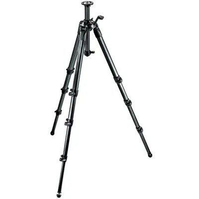 Trípode 057 4 Secciones Columna con Manivela - Fibra Carbono - Manfrotto