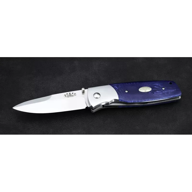 Fallkniven Acero Elmax - Snake - Clip · Azul