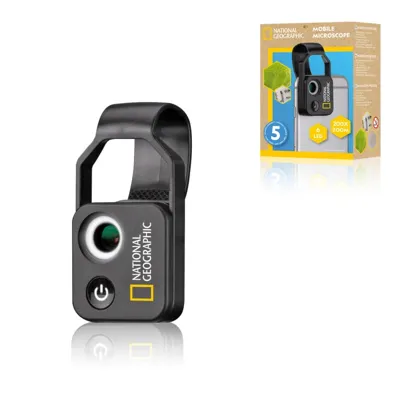 200x Microscopio para Smartphone con CPL - National Geographic