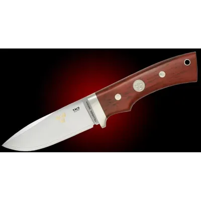 TK5L 3g Cocobolo – Guarda Alpaca - Funda CUERO – Estuche - Fallkniven