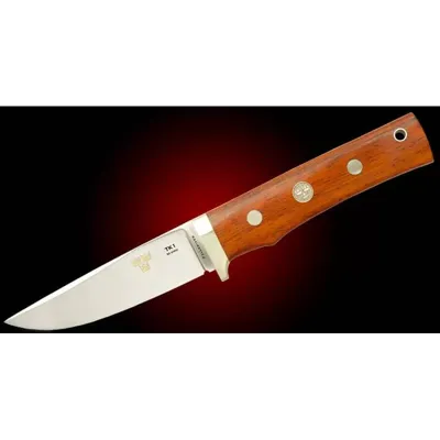 TK1L 3g Cocobolo – Guarda Alpaca - Funda CUERO – Estuche - Fallkniven