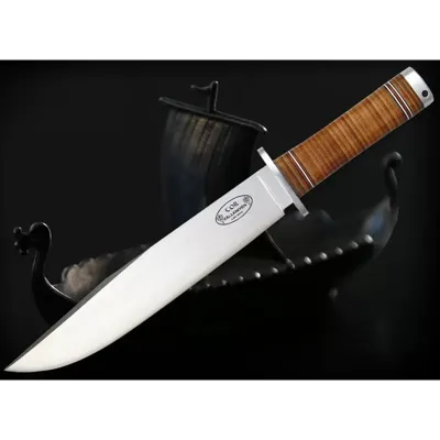 NL1L VG10LAM THOR - Rodajas CUERO - Funda CUERO - Fallkniven